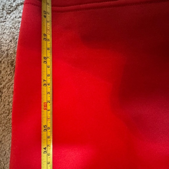 Chic Asymmetrical Red Ruffle Dress - Picture 6 of 7